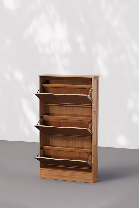 Flip Drawer Multi Layers Storage Shoe Rack Space Saving