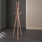 Modern Minimalist Solid Wood Branch-Inspired Coat Rack