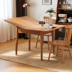 Modern Minimalist Solid Wood Foldable Dining Table
