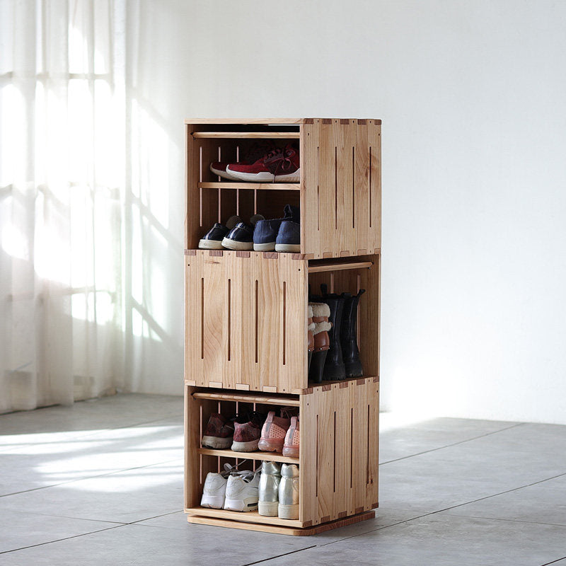 360° Rotating Shoe Organizer
