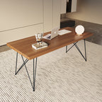 Hairpin Leg Solid Wood Modern Office Desk