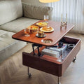 Adjustable Wheeled Side Table
