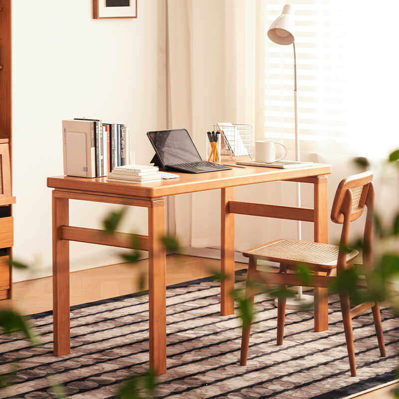 Minimalist Solid Wood Multi-Use Work Desk