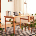 Minimalist Solid Wood Multi-Use Work Desk