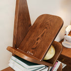 Z-Form Zoned Solid Wood Bookshelf