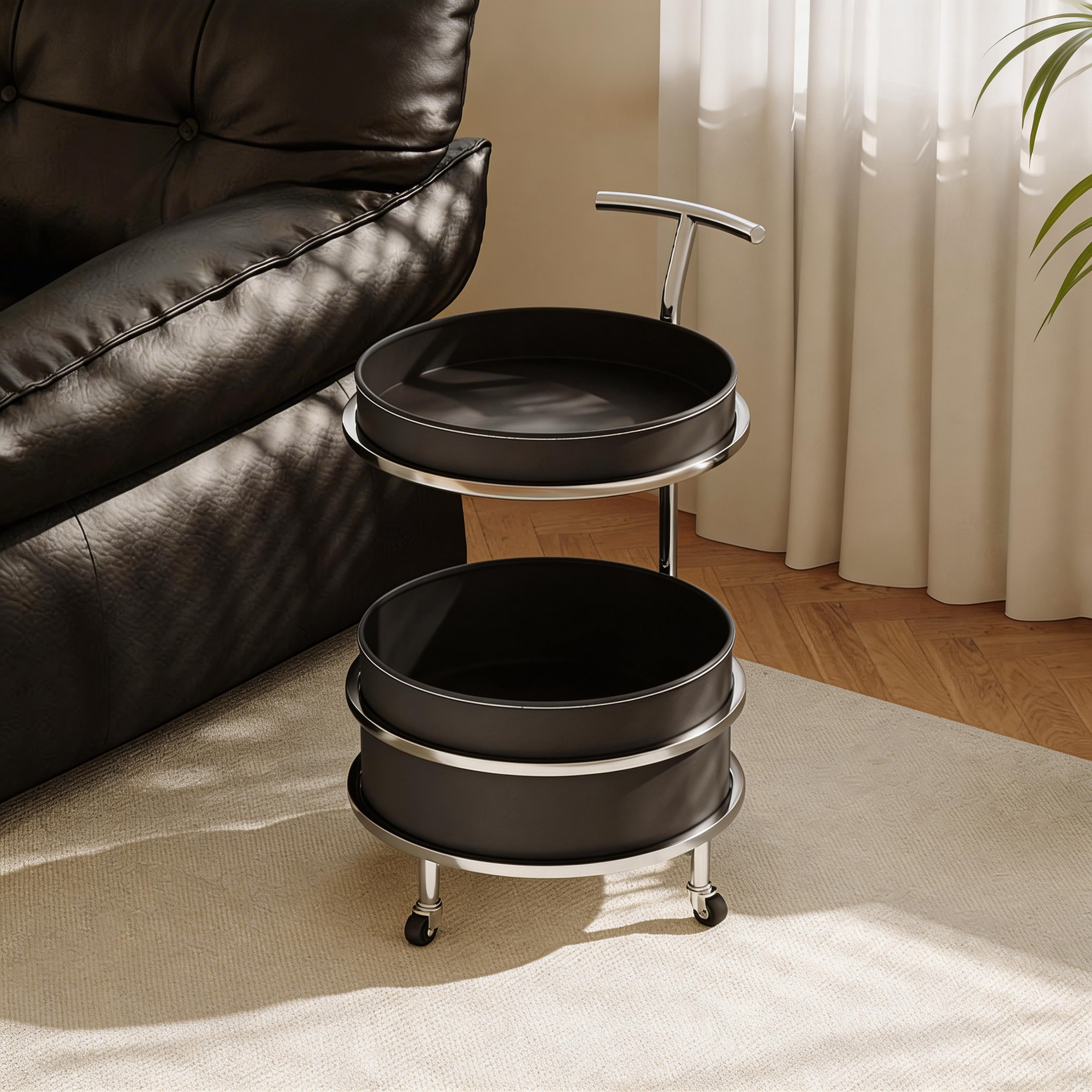 MidCenturyRound Trolley