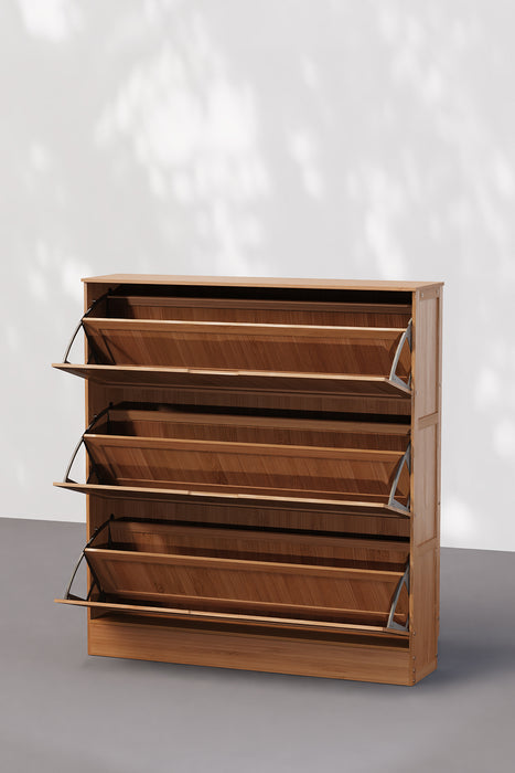 Flip Drawer Multi Layers Storage Shoe Rack Space Saving