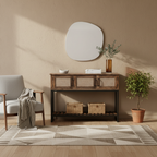 Fabric-Drawer Console