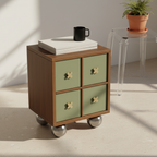 Rolling Drawer Accent Chest
