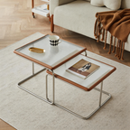 StackableGlass Coffee Table Set