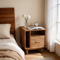 Cedar Open-Shelf Nightstand