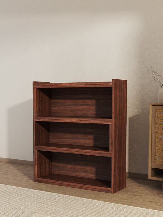 4-Tier Deformable Corner Bookcase for Storage Display