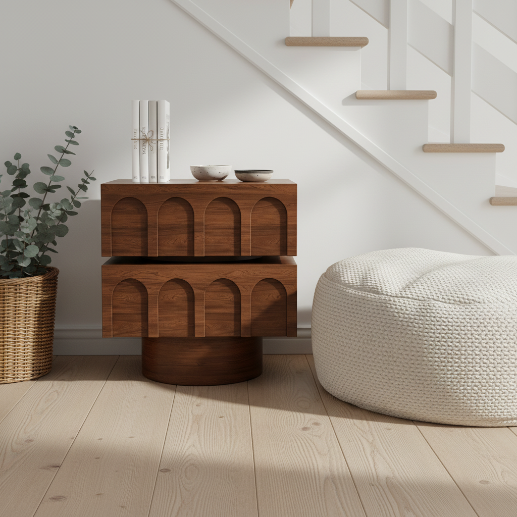 MidMod OrbBase Nightstand