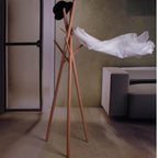 Modern Minimalist Solid Wood Branch-Inspired Coat Rack