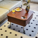 Adjustable Wheeled Side Table
