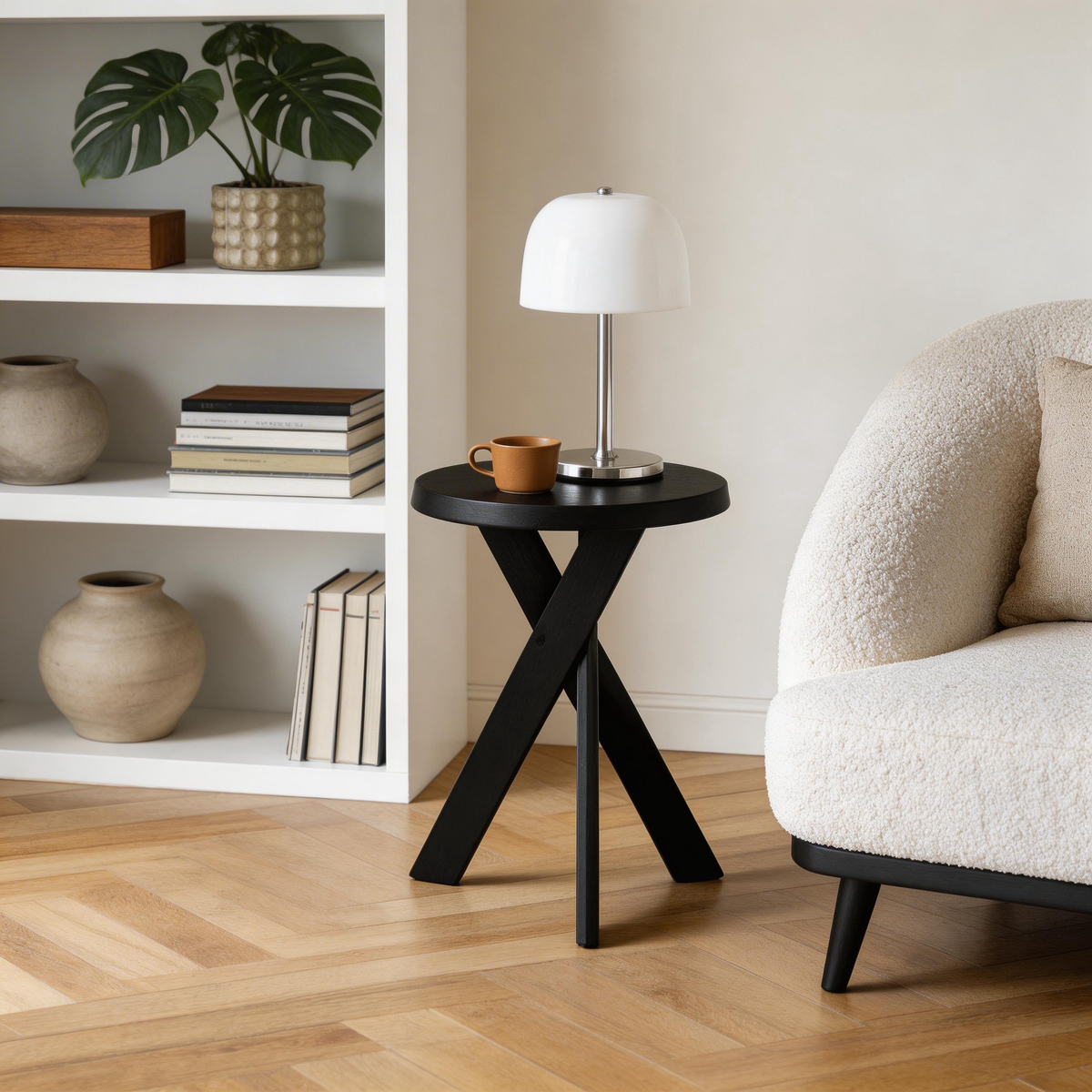 Mini Stool Table CrossLeg Mini Stool-Table – Ximn