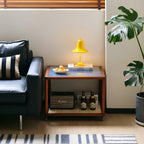Wheeled Square Tile Coffee Table