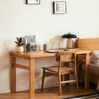 Minimalist Solid Wood Multi-Use Work Desk