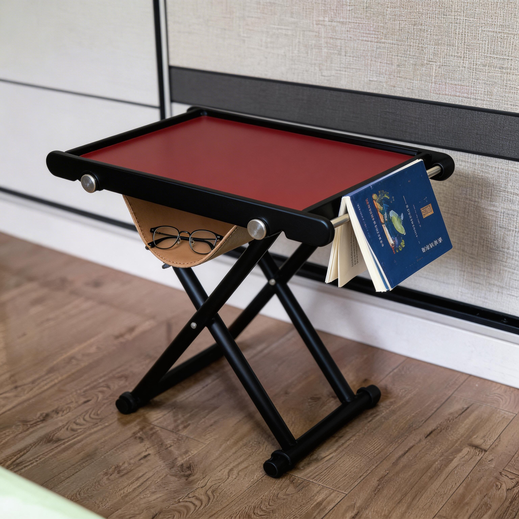 Compact Folding Side Table