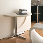 Cross-Base Semicircular Multi-Use Corner Table