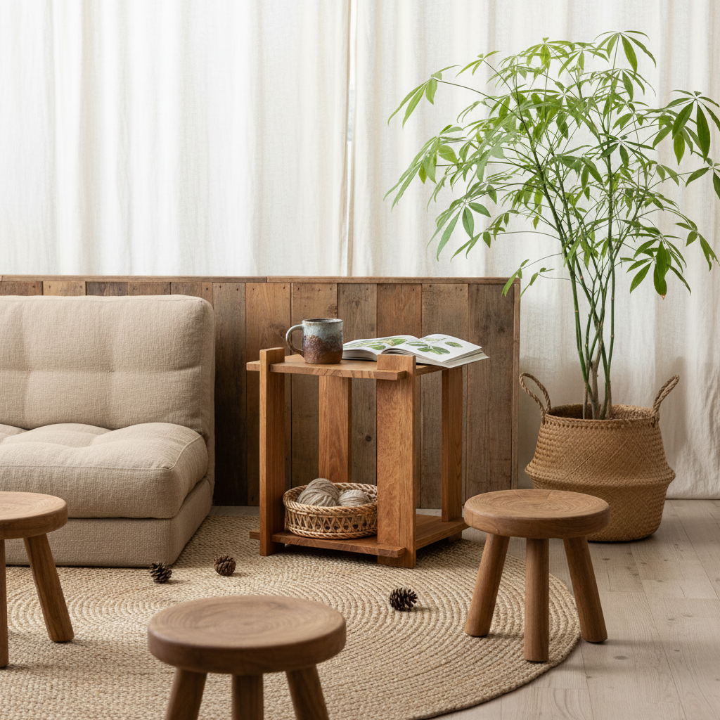 RetroShelf Nightstand