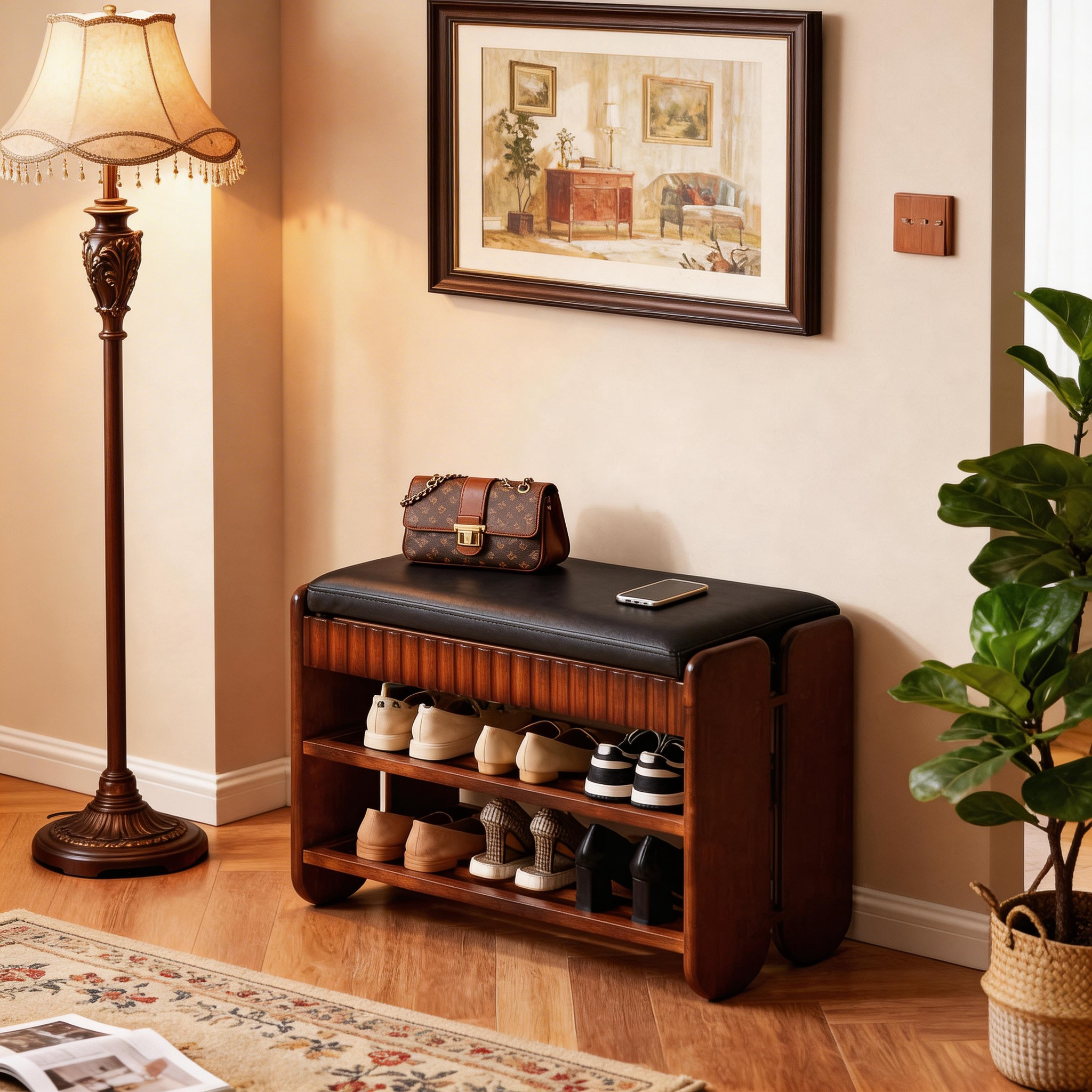 Heritage Entryway Bench