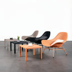 Modern Perforated Shell Lounge Chair