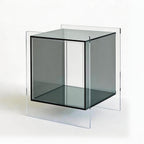 Smoked Acrylic Cube