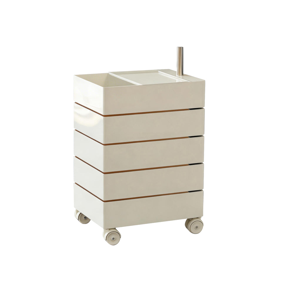 Stacked Multi-Drawer Cart