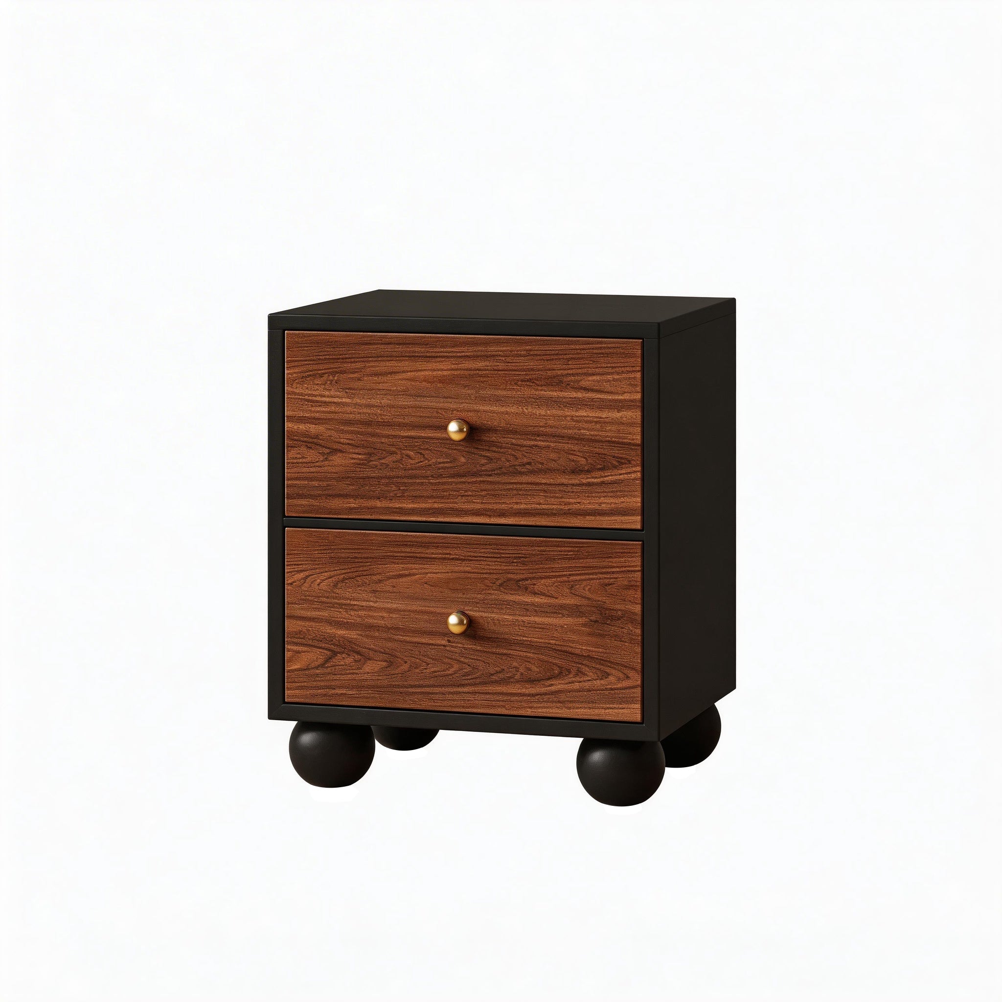 RollingTwoTone Nightstand