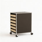 Narrow Multi-Drawer Cart