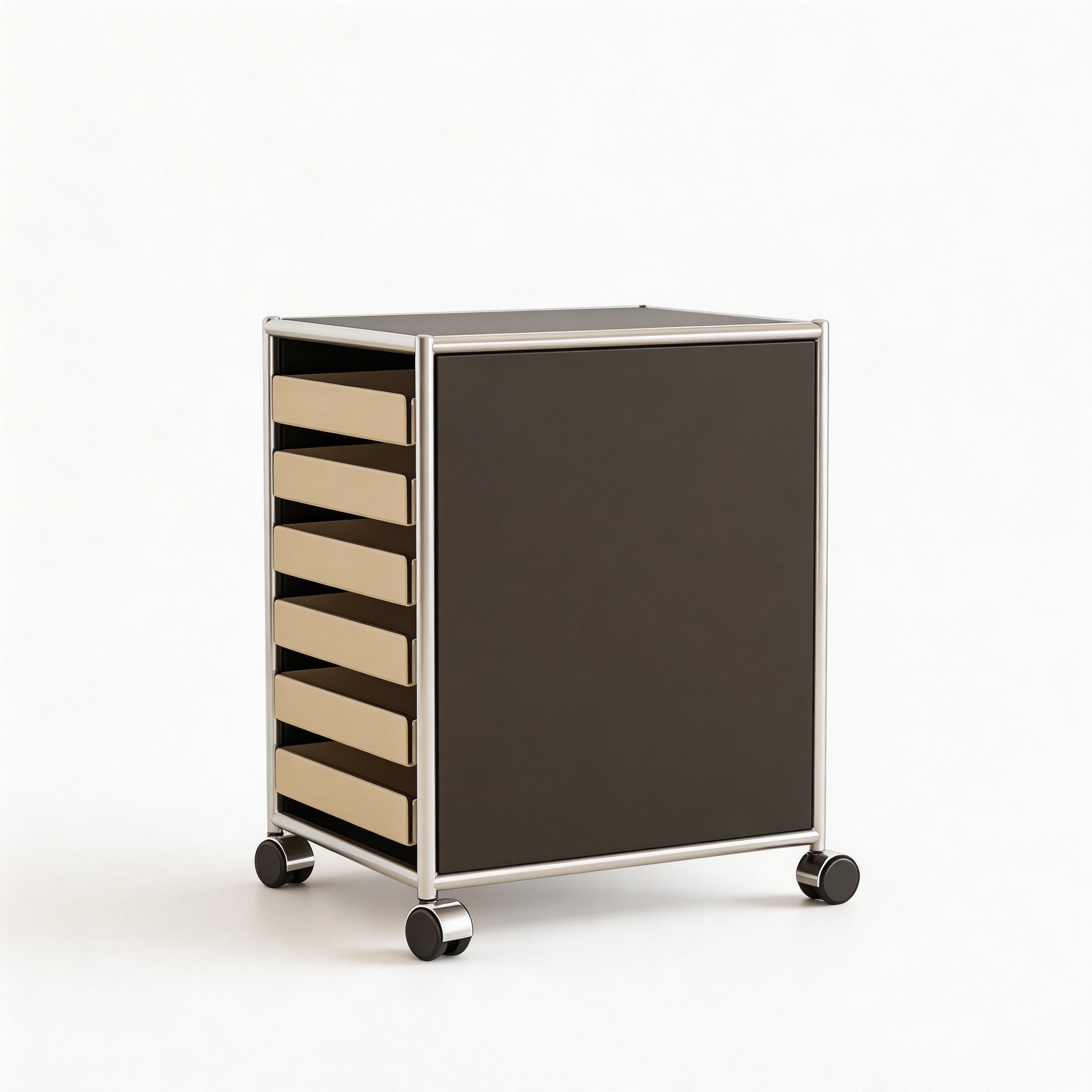 Narrow Multi-Drawer Cart