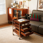 MidCenturyDrawer Cart