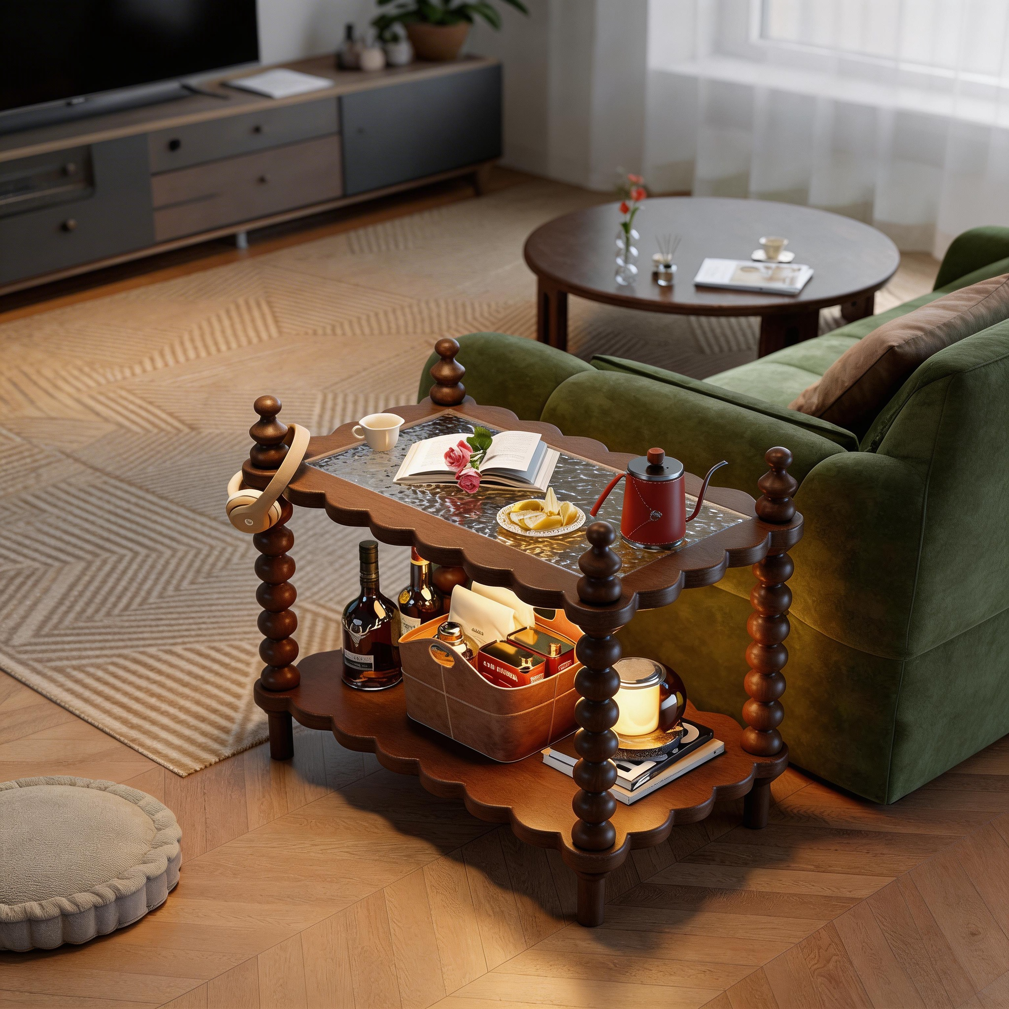 Victorian-Inspired Accent Table