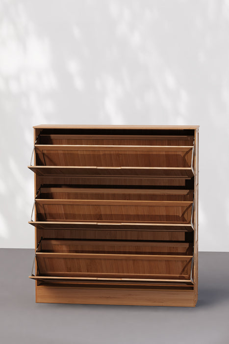Flip Drawer Multi Layers Storage Shoe Rack Space Saving