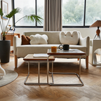 StackableGlass Coffee Table Set