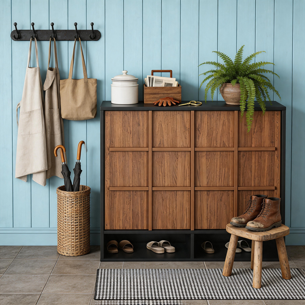 Entryway Shoe Cabinet
