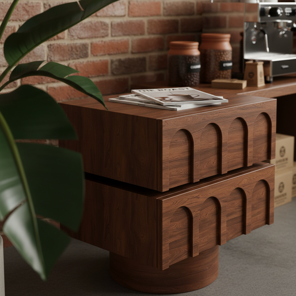MidMod OrbBase Nightstand