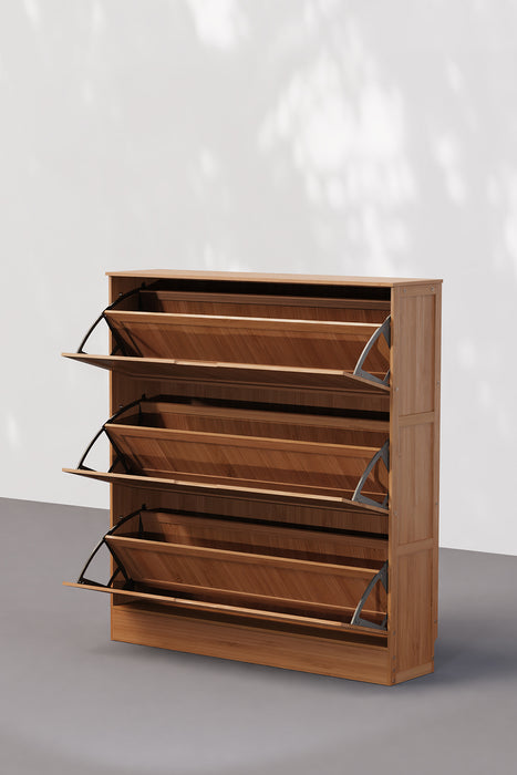 Flip Drawer Multi Layers Storage Shoe Rack Space Saving