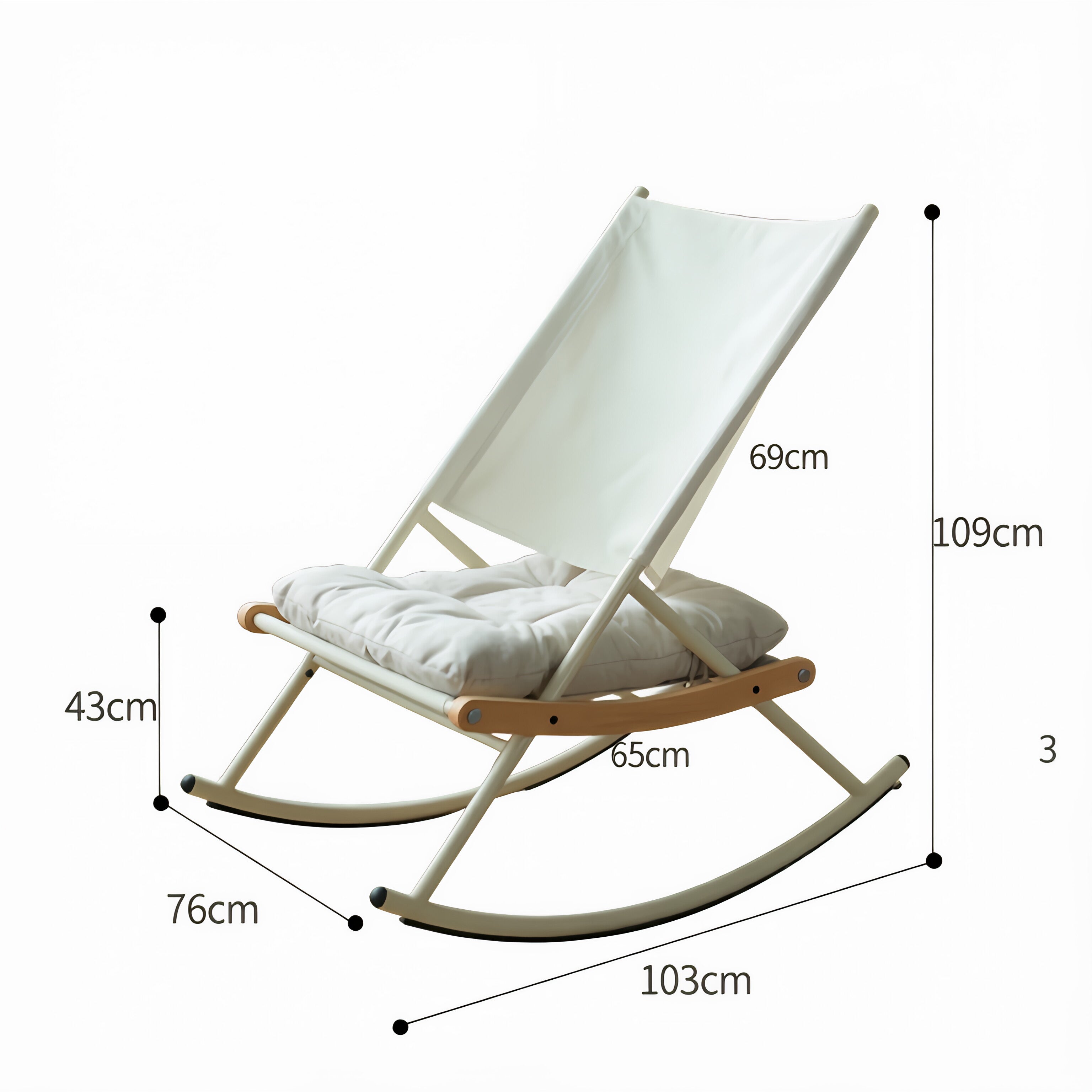Breeze Rocker Fold Chair
