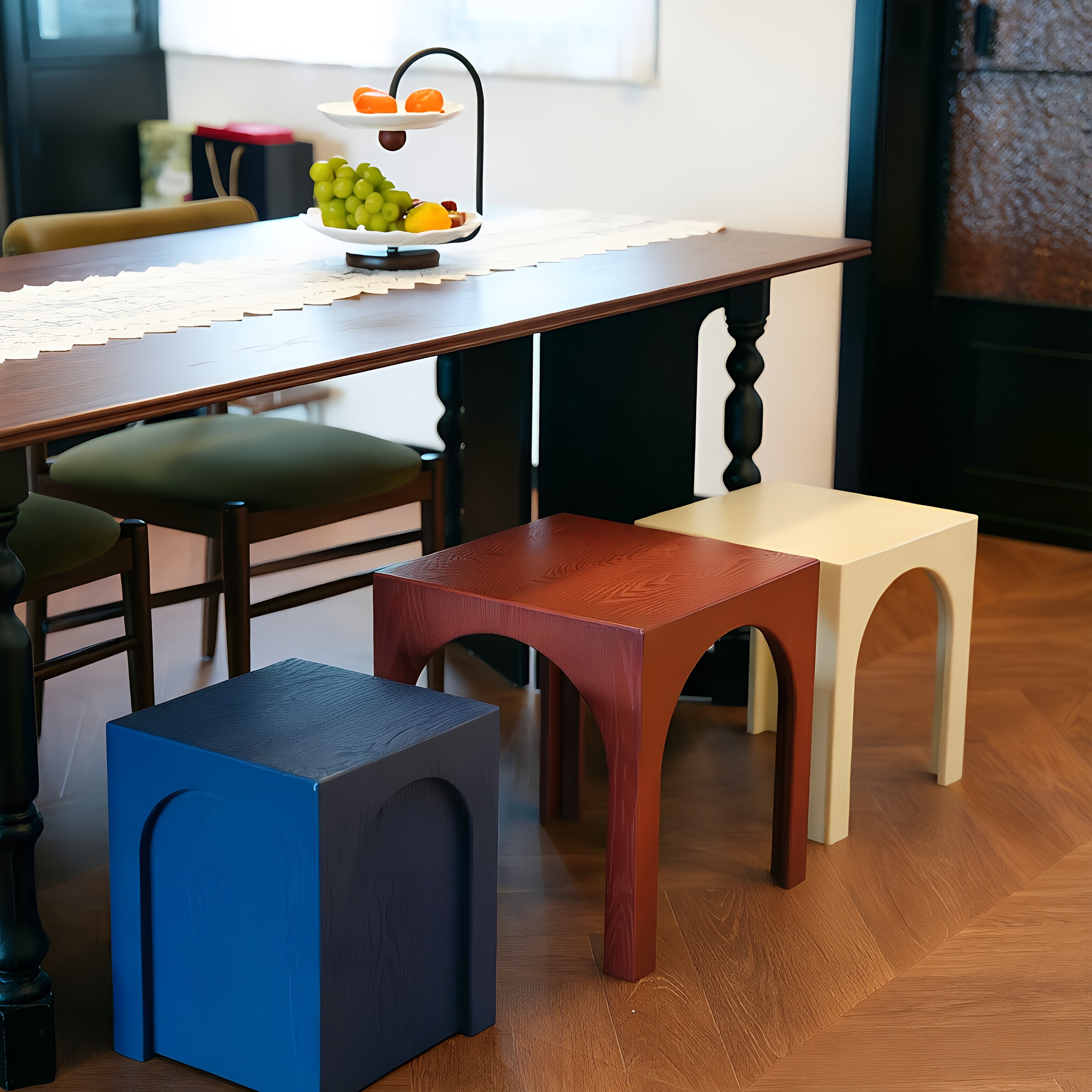 Arched Stool