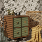Rolling Drawer Accent Chest