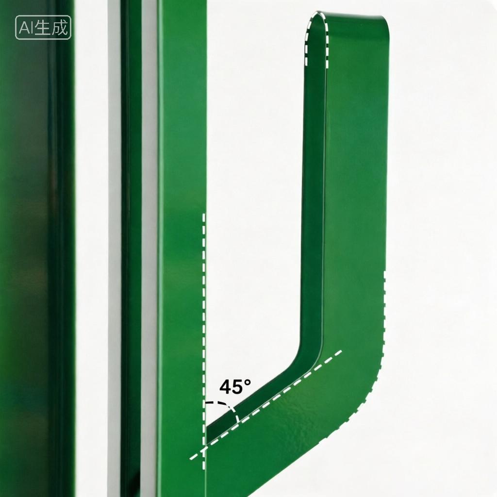 Modern Cactus-Inspired Green Metal Multi-Arm Coat Rack