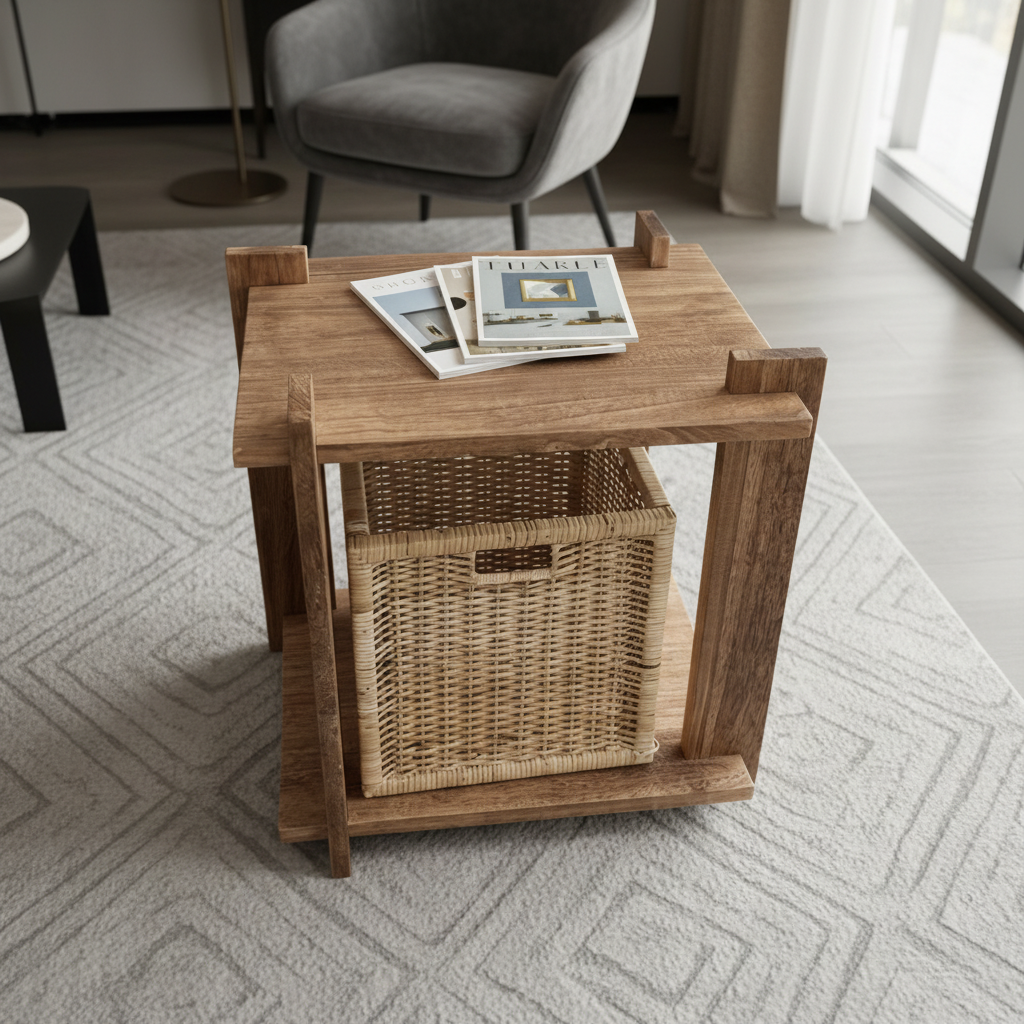 RetroShelf Nightstand