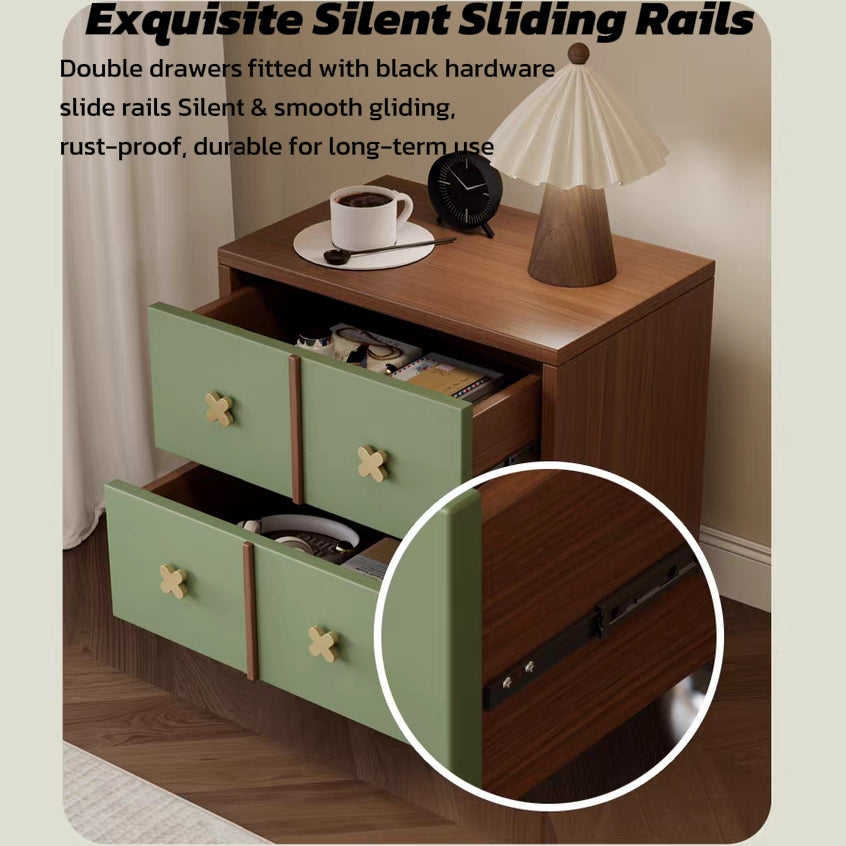 Rolling Drawer Accent Chest