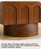 MidMod OrbBase Nightstand