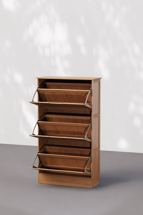 Flip Drawer Multi Layers Storage Shoe Rack Space Saving