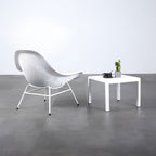 Modern Perforated Shell Lounge Chair
