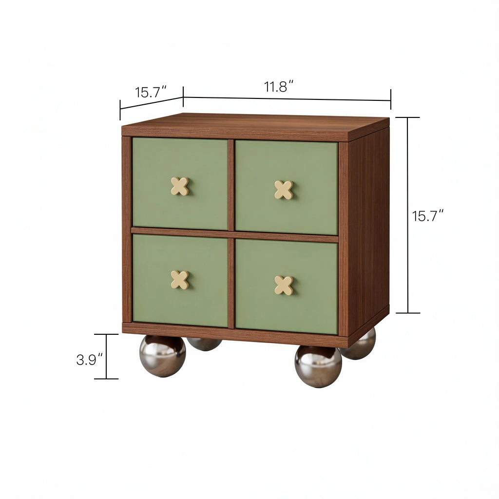 Rolling Drawer Accent Chest