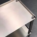 Mirror-Finish Stainless Steel Dual-Tier Cup & Capsule Organizer